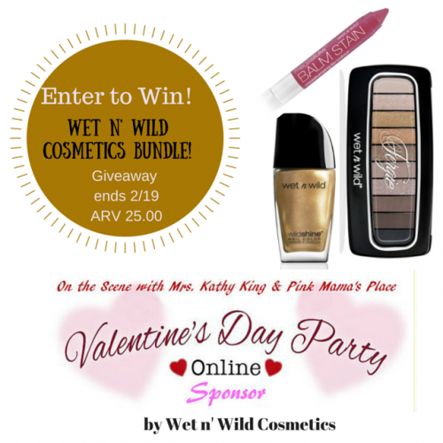 Wet n' Wild Cosmetics Giveaway! ARV $25 Ends 2/19 Click on the image to enter!!!