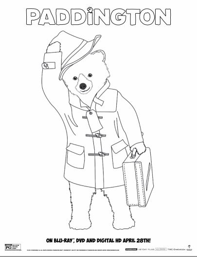 paddington bear coloring pages - photo #17
