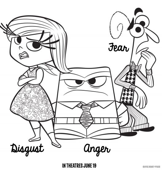 sadness from inside out coloring pages - photo #36