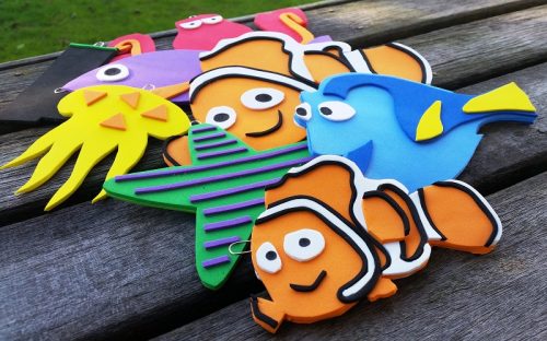 DIY Rescue Dory Game perfect for a Finding Dory Birthday Party