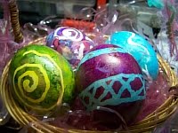 Fave Crafts – Wild Misted Easter Eggs