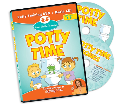 Two Little Hands~ Potty Time DVD & Music CD Product Review
