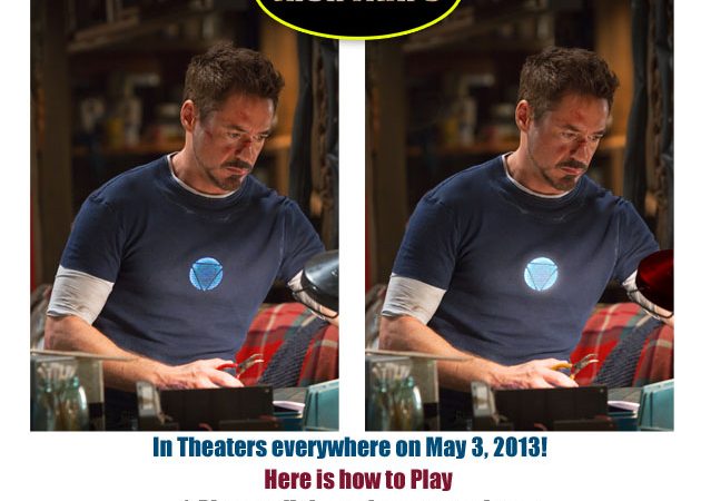 “Iron Man 3” Find The Difference Game 2  #IronMan3