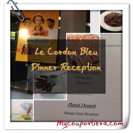 Le Cordon Bleu  Dinner Reception for The Hundred-Foot Journey #