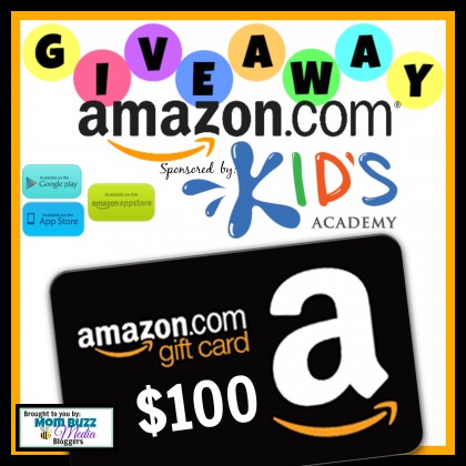 Win a $100 Amazon Gift Card from Kids Academy!! (Guest)