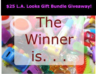 Winner Announcement a $25 L.A. Looks Gift Bundle {Prize Claimed}