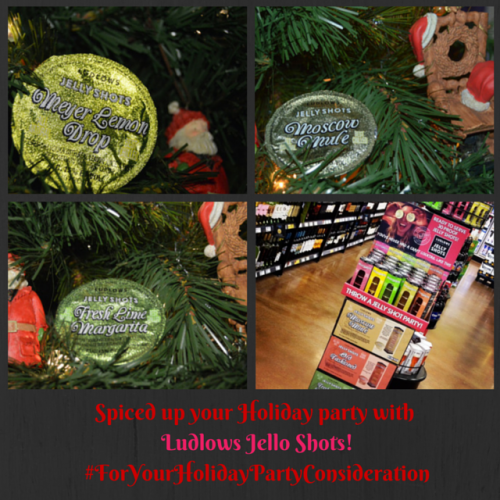 Spiced up your Holiday party with Ludlows Jello Shots! #ForYourHolidayPartyConsideration