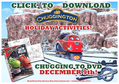 Free Chuggington Holiday Activities!