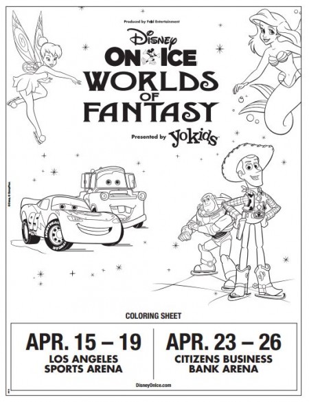 Free Disney on Ice World of Fantasy Printable