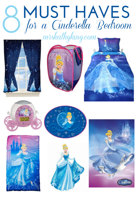 If you have a little Cinderella fan in your house, you don't want to miss this list! Here are 8 Must Haves for a Cinderella Bedroom.
