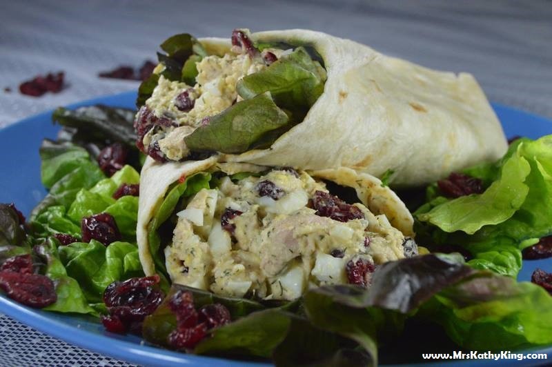 Here's a delicious Tuna Wrap Recipe for lunch or dinner!