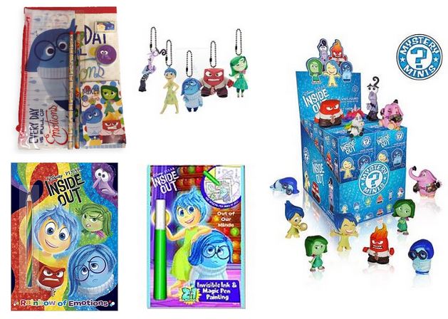 list of Inside out party prizes