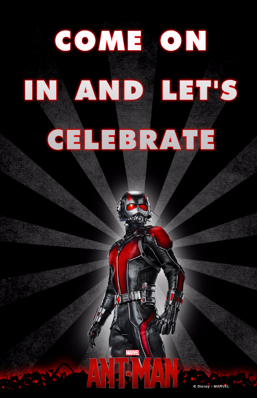 Free ANT-MAN Printable Welcome Banner