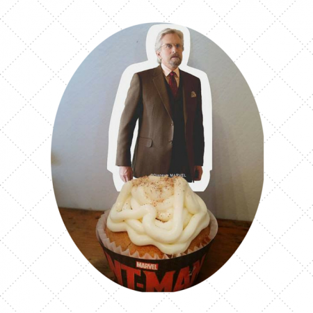 Dr. Hank Pym Printable CupCake Topper and wrapper