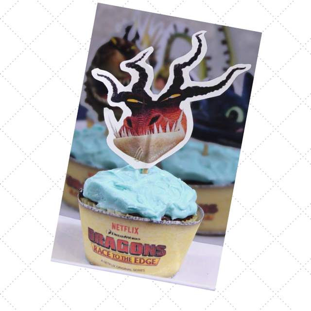 HookFang Printable CupCake Topper and wrapper