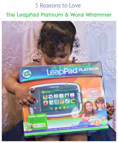 5 reasons to Love the LeapPad Platinum & Word Whammer by #LeapFrog #LeapFrogMomSquad