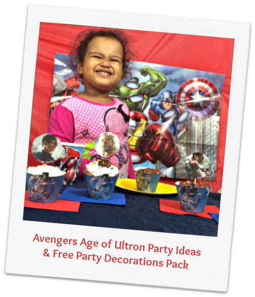 avengers party ideas and invitations