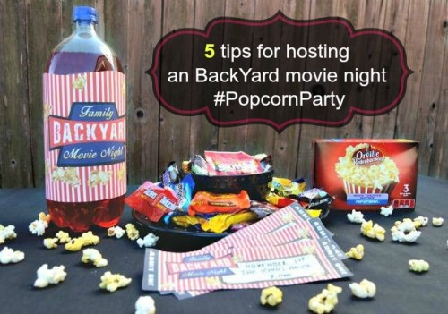 Movie Night Printable Party Decorations |#PopcornParty