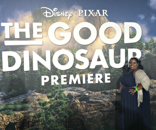 at the premiere of the Good Dinosaur Mrs Kathy King 2