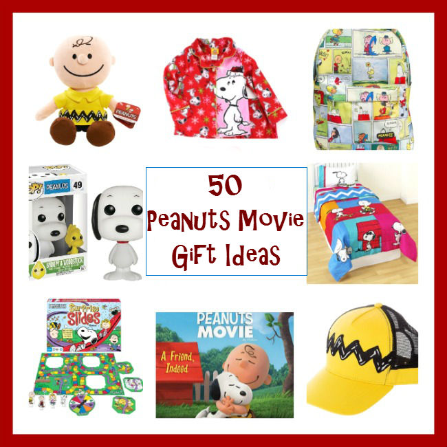 Looking for Peanuts Gift Ideas? Here's 50 Peanuts Movie Gift Ideas #Peanuts, #PeanutsMovie. Peanuts Books, Peanuts Toys, Peanut beding and more!