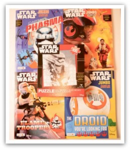 Star Wars Episode 7 The Force Awakens Jumbo Coloring Books (4 Book Set) with 100 piece Stormtrooper Puzzle Pack