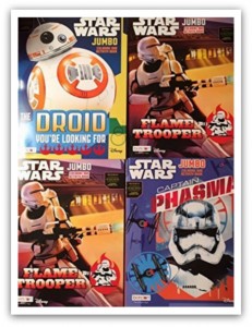 Star Wars Jumbo Coloring and Activity Book Set of 4