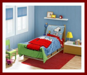 The Peanuts Movie Toddler Bed Set