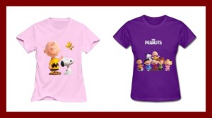 The Peanuts Movie Women T-Shirts