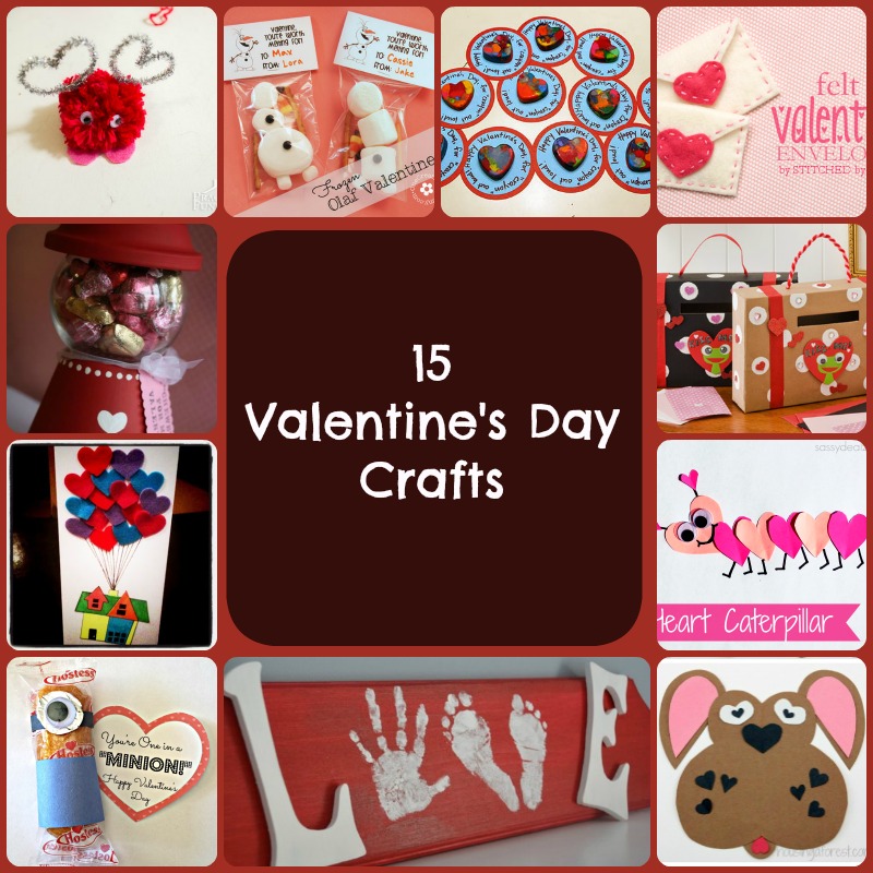 15 Valentine's Day Crafts