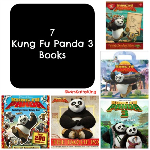 7 Kung Fu Panda 3 Books #KungFuPanda