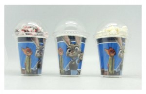 Zootopia Party Cups