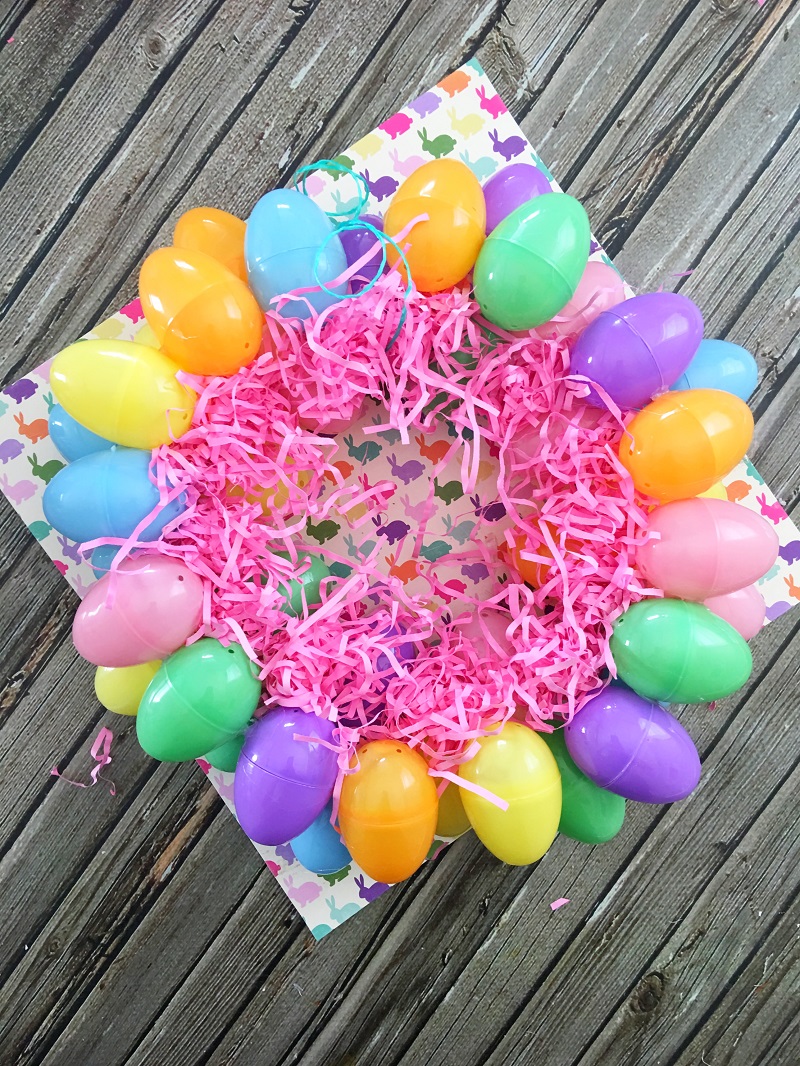  DIY Easter Egg Wreath