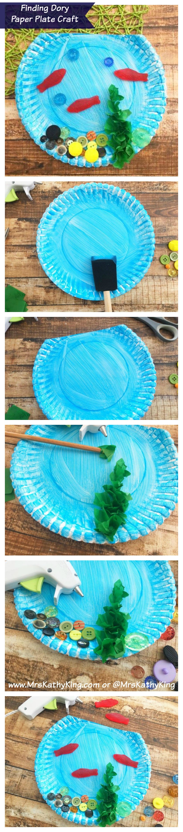  Finding Dory Paper Plate Craft