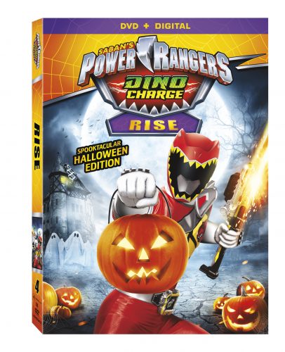 3D POWER RANGERS DINO CHARGE RISE DVD OCARD