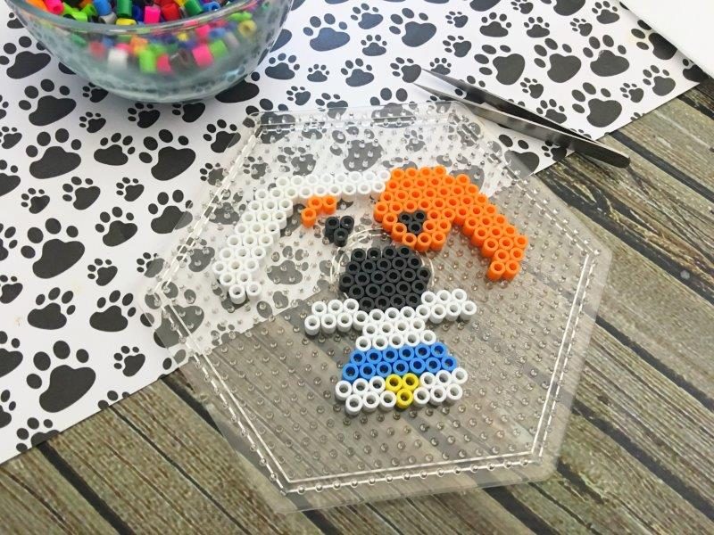 The Secret Life of Pets Party Idea Max Perler Beads Magnet Craft