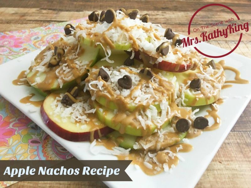 healthy after school snacks Apple Nacos Recipe cover 2