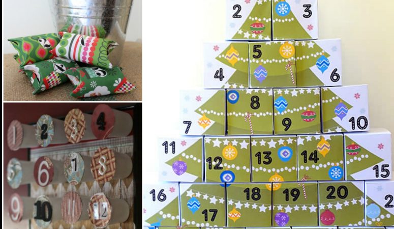 DIY Advent Calendars #Christmas #AdventCalendars