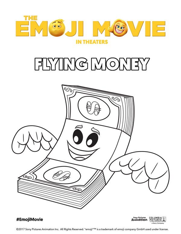 printable emoji movie coloring pages #theemojimovie #
