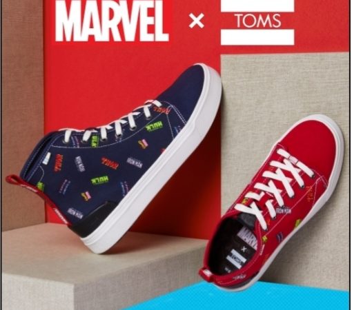TOMS Shoes Marvel Collection